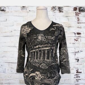 Cactus Bay Y2K Rome Vintage Top